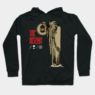 The Hermit Tarot Card - 70s Rock Parody Hoodie